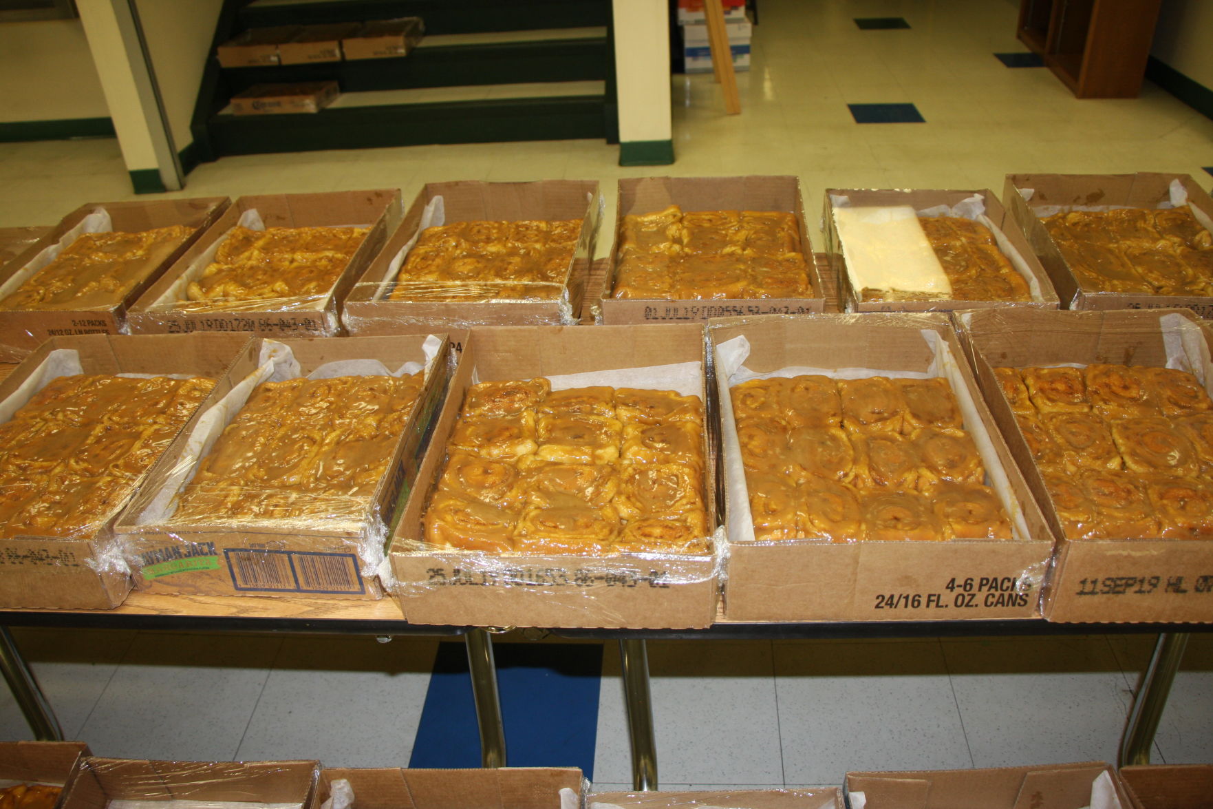 Packaged rolls